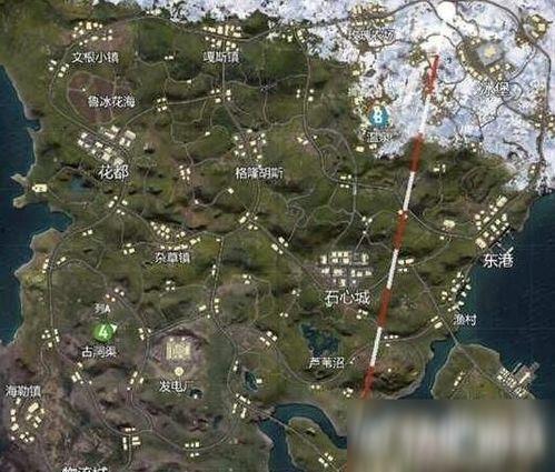 和平精英地图最新爆料图,神秘地域等你探索